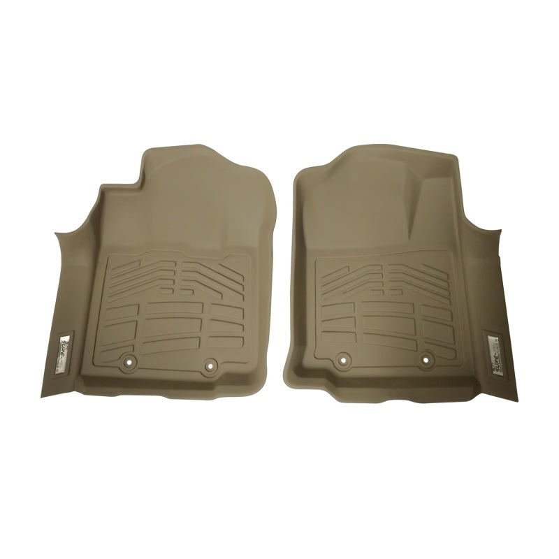 Westin 12-15 Toyota Tacoma Reg/Access/Dbl Cab (double hook) Wade Sure-Fit Floor Liners Front - Tan 72-130053 72-130053 Photo - Primary
