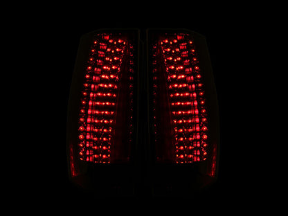 Anzo 2007-2014 Chevrolet Suburban LED Taillights Smoke - Escalade Look 311192 Photo - Mounted