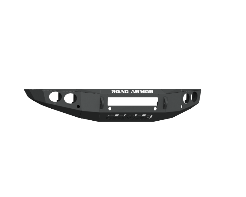Road Armor 19-20 Ford Ranger Stealth Front Non-Winch Bumper w/Round Light Pods - Tex Blk 6191FR0B-NW 6191FR0B-NW Photo - Primary
