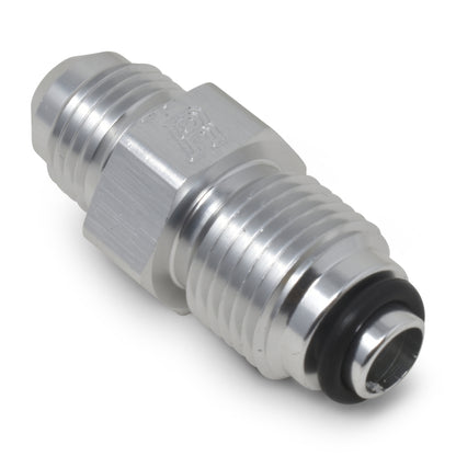 Russell Power Steering Adapter 5/8-18 O-Ring To 6 AN Male Clear Anodize 648030 Photo - out of package