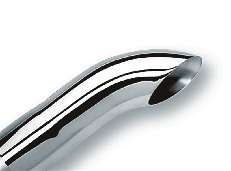 Borla Universal Polished Tip Single Round Turndown/Turnout (inlet 3in. Outlet 3in) *NO Returns* 20140 20140 Photo - Primary