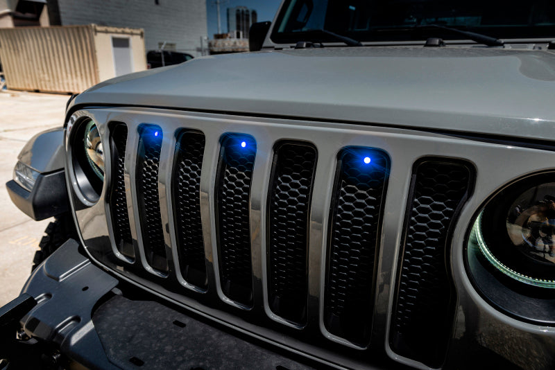 ORACLE Lighting Oracle Pre-Runner Style LED Grille Kit for Jeep Gladiator JT - Blue 5871-002 5871-002 User 4