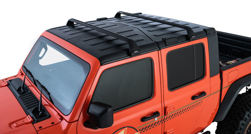 Rhino-Rack 07-22 Jeep Wrangler JK/JL 4 Door Hard Top Vortex SG 2 Bar Roof Rack - Black SG59 SG59 Photo - Primary