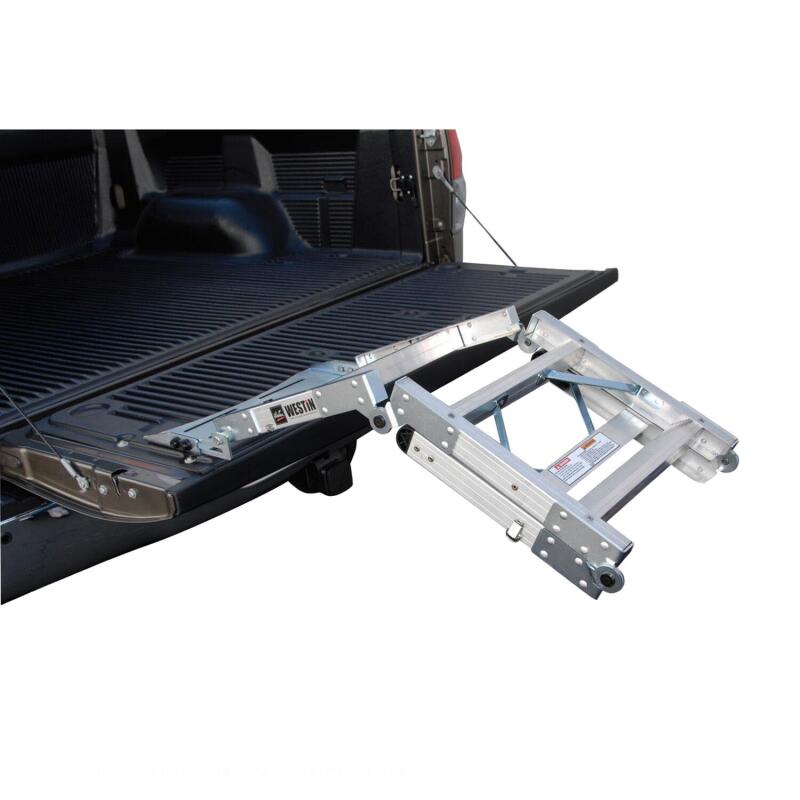 Westin Truck-Pal Tailgate Ladder - Aluminum 10-3000 10-3000 Photo - Mounted