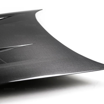 Seibon Carbon Fiber Hood for 2018-2023 Kia Stinger HD18KIST-TS Photo - Primary