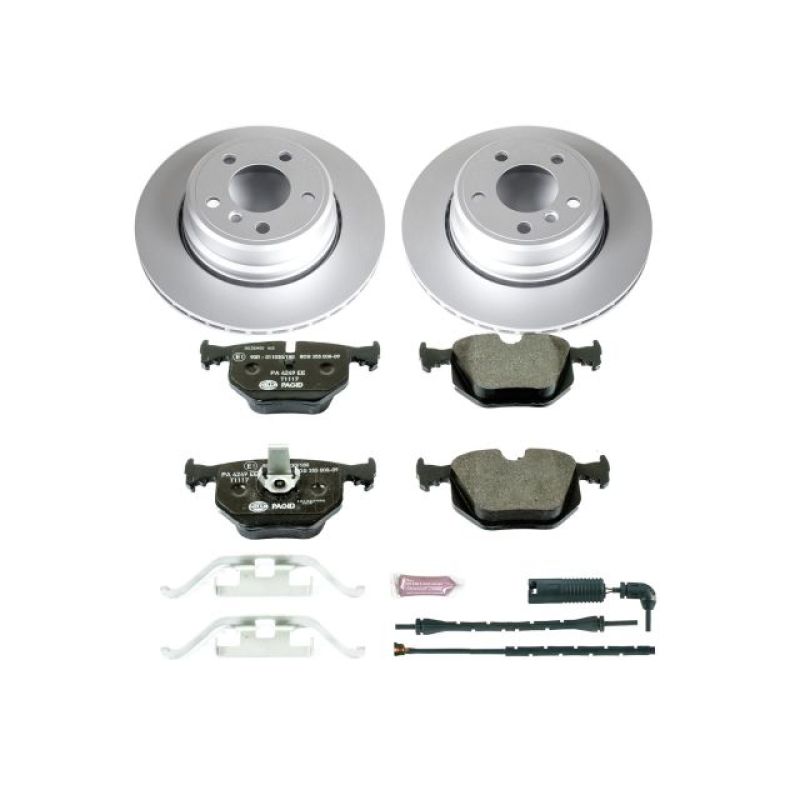 PowerStop Power Stop 02-06 BMW X5 Rear Euro-Stop Brake Kit ESK5734 ESK5734 Photo - Primary