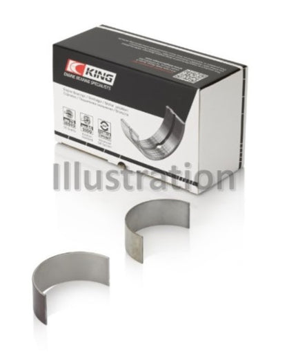King Engine Bearings King BMW N47 D20 A/N47S D20 D Sputter (Size +.25mm) Connecting Rod Bearing Set CR1658SP0.25 CR1658SP0.25 Photo - Primary