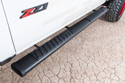 Dee Zee Deezee 99-23 Chevrolet/GMC/Dodge/Ford  Full Size Truck Tubes - 6In Oval - Black Steel (RegCab) DZ16101 DZ16101 Photo - Mounted