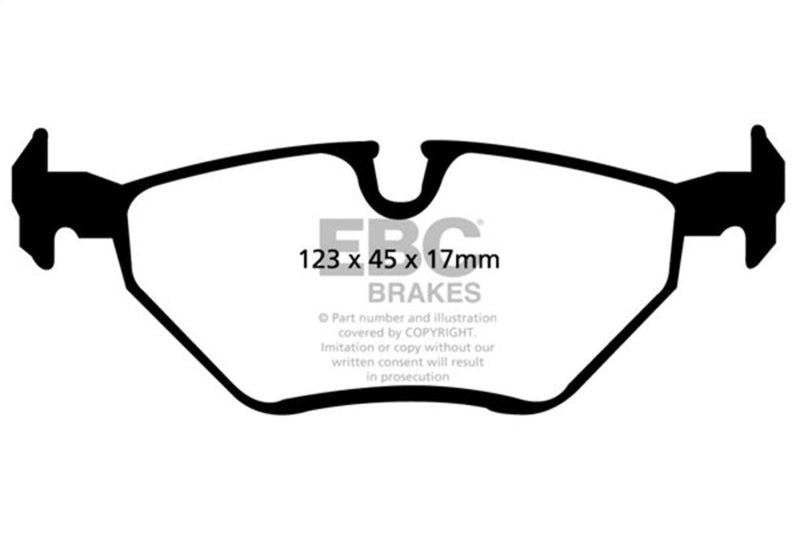 EBC Disc Brake Pad Set UD763 Photo - Primary