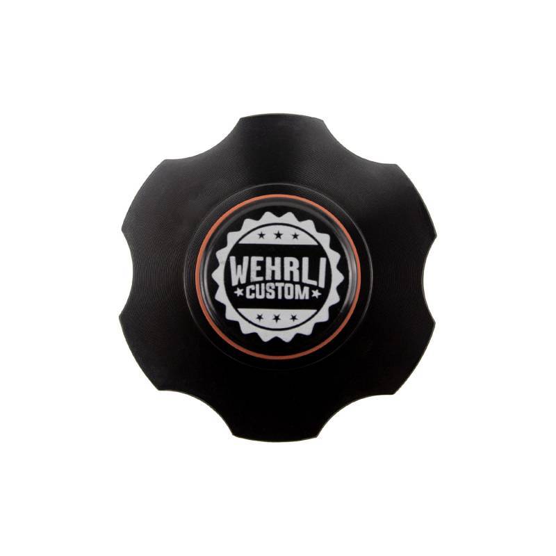 Wehrli 98.5-21 Cummins Billet Aluminum Black Anodized Oil Fill Cap WCF100395 WCF100395 User 1