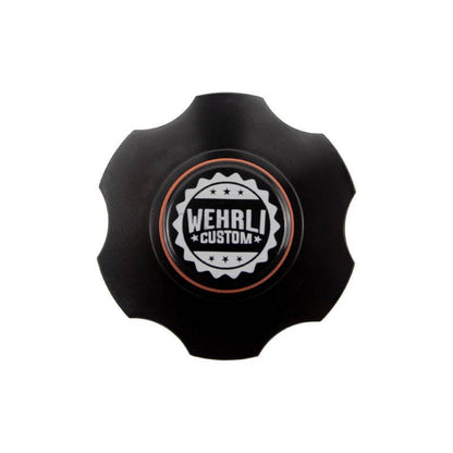 Wehrli 98.5-21 Cummins Billet Aluminum Black Anodized Oil Fill Cap WCF100395 WCF100395 User 1