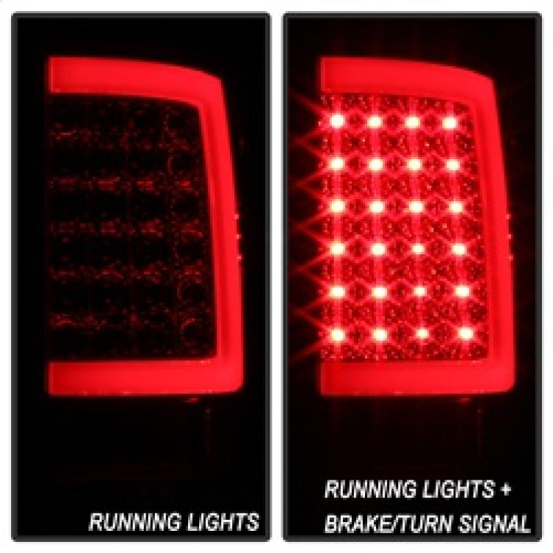 SPYDER xTune Dodge Ram 1500 09-16 LED Tail Lights Incandescent Model Only - Red Clear ALT-ON-DR09-LBLED-RC 5082213 5082213 Photo - Unmounted
