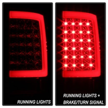 SPYDER xTune Dodge Ram 1500 09-16 LED Tail Lights Incandescent Model Only - Red Clear ALT-ON-DR09-LBLED-RC 5082213 5082213 Photo - Unmounted
