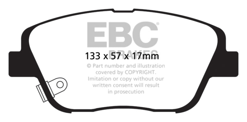 EBC Disc Brake Pad Set DP21864 Photo - Primary