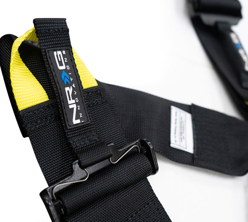 NRG FIA 6pt 2in. Shoulder Belt for HANS Device/ Rotary Cam Lock Buckle/ 3in. Waist Belt - Black SBH-HRS6PCBK SBH-HRS6PCBK Photo - Primary