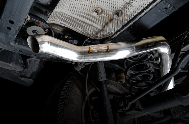 AWE Tuning 20-21 Jeep Gladiator JT 3.6L Trail Edition Cat-Back Exhaust 3015-21001 3015-21001 Photo - Mounted