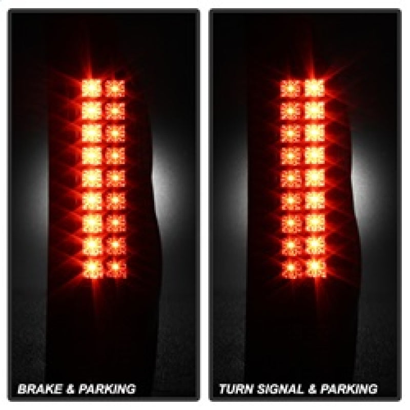 Spyder Chevy Avalanche 02-06 LED Tail Lights Black ALT-YD-CAV02-LED-BK 5001061 5001061 Photo - Unmounted