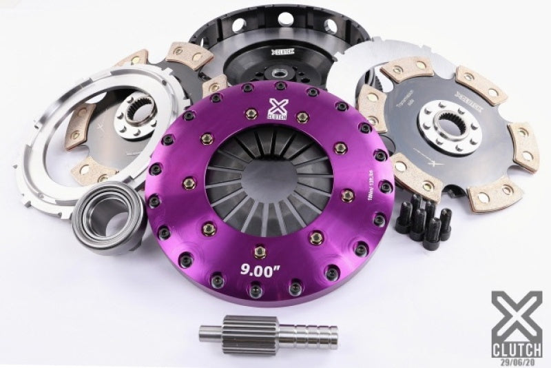 XCLUTCH XCL Clutch - 9in Twin Solid Ceramic Drivetrain Clutch Kits - Multi main image