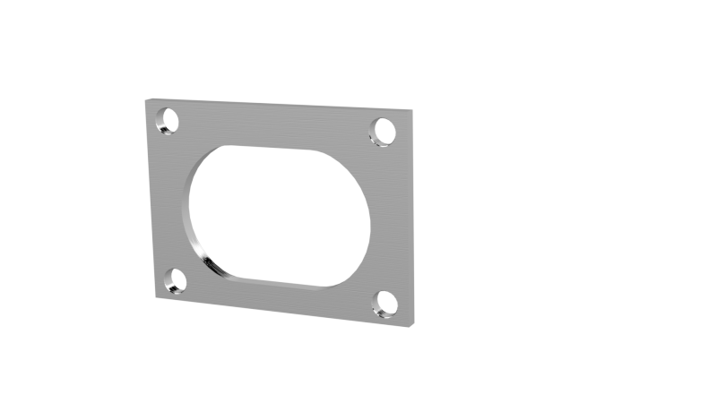 QTP Low Profile Weld-On QTEC Low Profile 4 Bolt Flange 10338F 10338F Photo - Primary