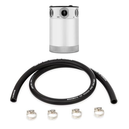 Mishimoto Compact Baffled Oil Catch Can - 3-Port - Polished MMBCC-CBTHR-P MMBCC-CBTHR-P User 1