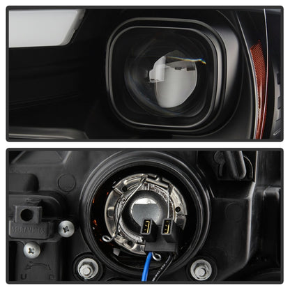 Spyder 09-16 Dodge Ram 1500 Ver 2 Proj Headlight - Light Bar Turn Signal - Blk - PRO-YD-DR09V2-SB-BK 5086266 5086266 Photo - Unmounted