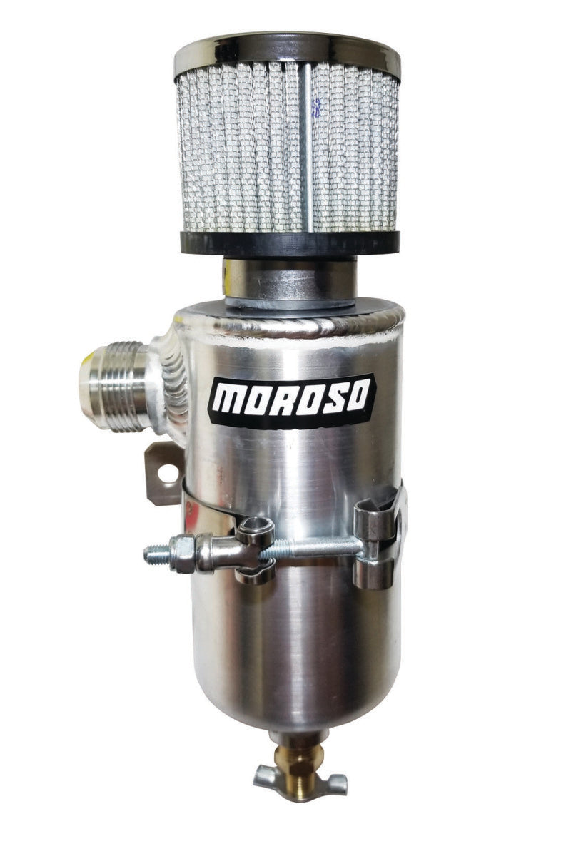 Moroso Dry Sump- Breather Tank Dry Sump Breather Tank; -16AN Male Inlet 85475 Photo - Primary