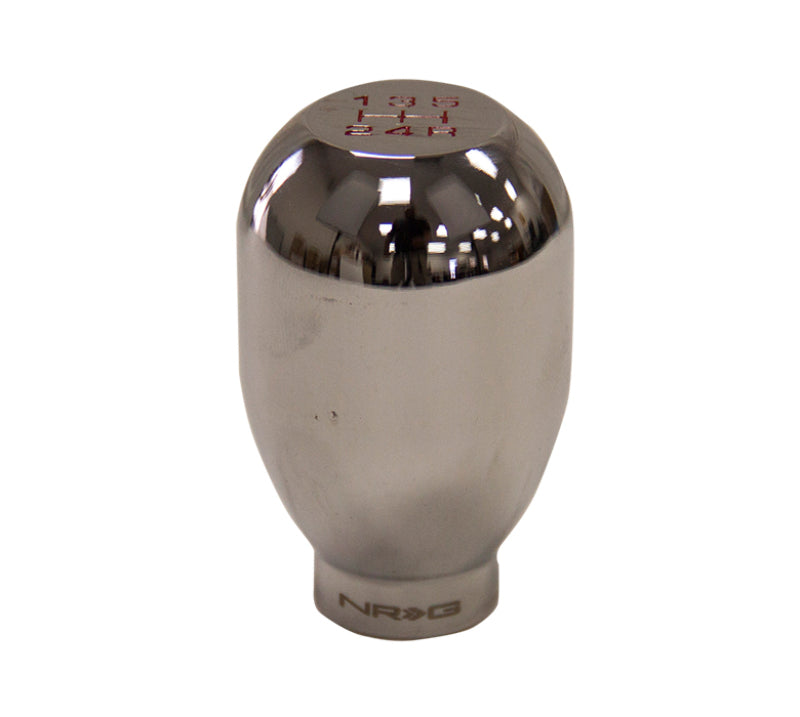 NRG 42mm 5 Speed Chrome Heavy Weight Universal Shift Knob SK-100CH-W Photo - Primary
