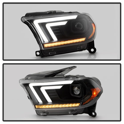 SPYDER 11-13 Dodge Durango (HID Model Only) Projector Headlights - Black PRO-YD-DDU11HIDSI-BK 5088680 5088680 Photo - Unmounted