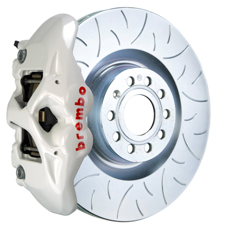 Brembo 18+ Model 3 AWD/RWD Front GT BBK 6 Piston Cast 380x34 2pc Rotor Slotted Type3- White 1T3.9032A6 1T3.9032A6 Photo - Primary