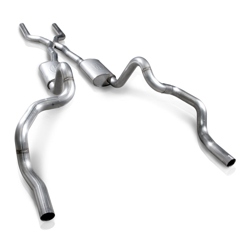 Stainless Works Chevy Camaro 1970-81 LS1 Exhaust 3in Stainless System w/X-Pipe CA70813SX CA70813SX Photo - Primary