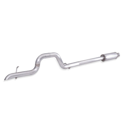 Stainless Works 2018+ Jeep Wrangler JL 304SS Factory Connect 2.5in Cat Back Dump Exhaust System JPJLUCBD JPJLUCBD Photo - Unmounted