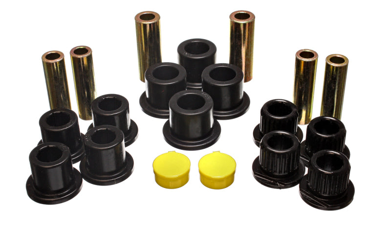 Energy Suspension Leaf Spring Bushing Set Black Ford Excursion All 2000-2004 4.2149G Photo - Primary