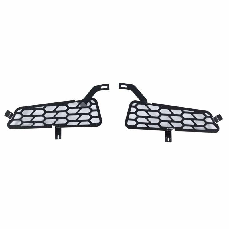 Putco 18-20 Ford F-150 Raptor - Hex Shield - Black Powder Coated Bumper Grille Inserts 83168 83168 Photo - Primary