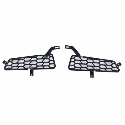 Putco 18-20 Ford F-150 Raptor - Hex Shield - Black Powder Coated Bumper Grille Inserts 83168 83168 Photo - Primary