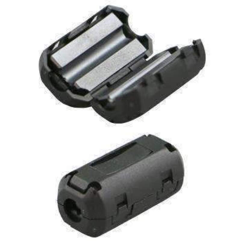 Rugged Radios Clamp On RF Noise Reducing Filter Choke Clip Large (Up to 5mm) AUDIO-CHOKE-5MM AUDIO-CHOKE-5MM Photo - Primary