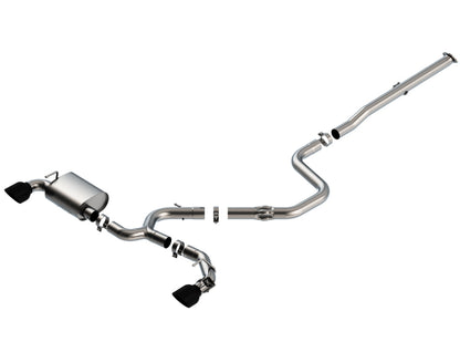 Borla 19-20 Hyundai Veloster N 2.0L I4 MT FWD 2DR 3in ATAK CatBack Exhaust w/ Black Chrome Tips 140832BC 140832BC Photo - Primary