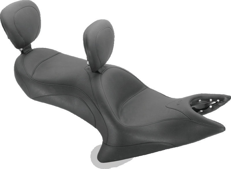 Mustang Motorcycle Mustang 04-21 Harley Sportster Throwback 1PC Seat - Black 75126 75126 Photo - Primary