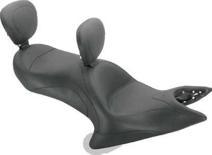 Mustang Motorcycle Mustang 04-21 Harley Sportster Throwback 1PC Seat - Black 75126 75126 Photo - Primary