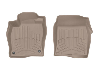 WeatherTech 2017+ Honda Civic Front FloorLiner HP - Tan 458841IM 458841IM Photo - Primary