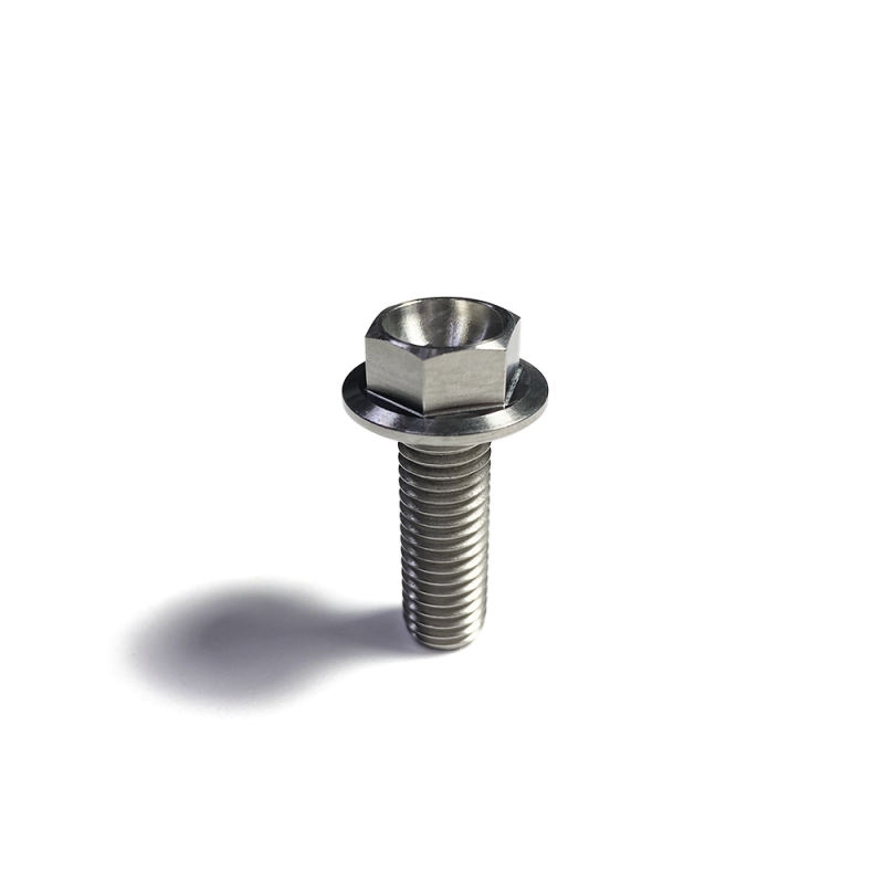 Ticon Industries Titanium Bolt Flanged M10x30x1.5TP 14mm 6pt Head 126-00615-0130 126-00615-0130 User 1