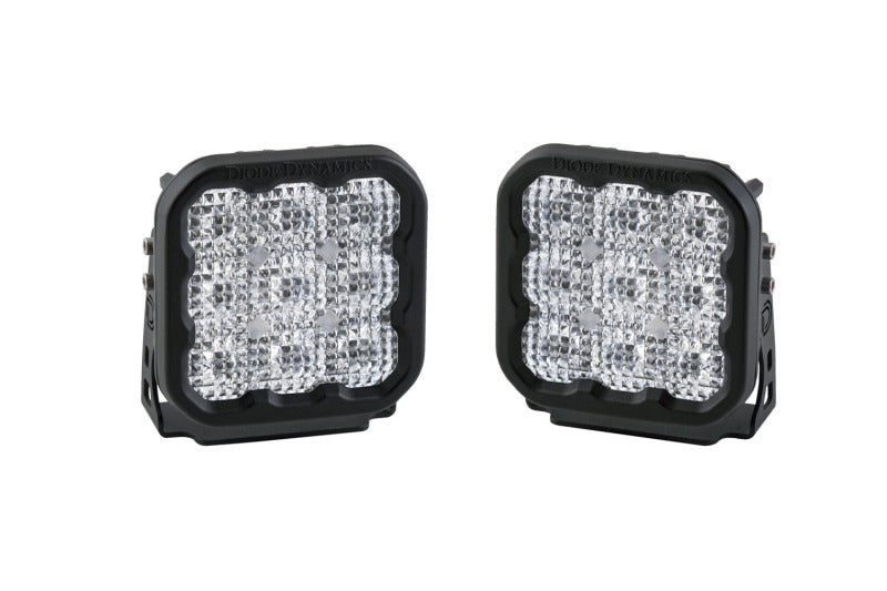 Diode Dynamics SS5 LED Pod Pro - White Flood (Pair) DD6776P DD6776P Photo - Primary