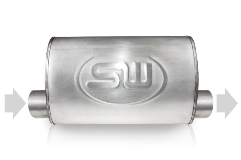 Stainless Works 2.5in ID OFFSET INLET/ 2.5in OD OFFSET OUTLET (ON SAME SIDE) 5inX9in TM5S25O25OSS TM5S25O25OSS Photo - Primary
