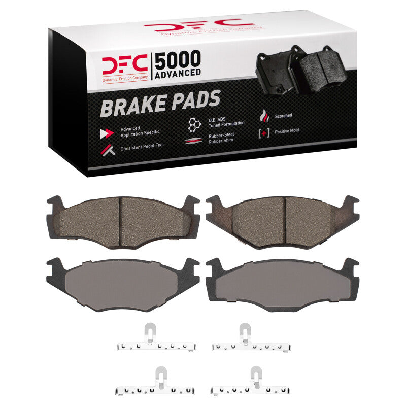 DFC DFC 5000 Advanced Low Met Brake Pads Brakes, Rotors & Pads Brake Pads - OE main image