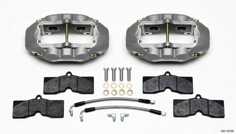 Wilwood D8-4 Rear Caliper Kit, Clear, Corvette C2 / C3 140-10790 Photo - Primary