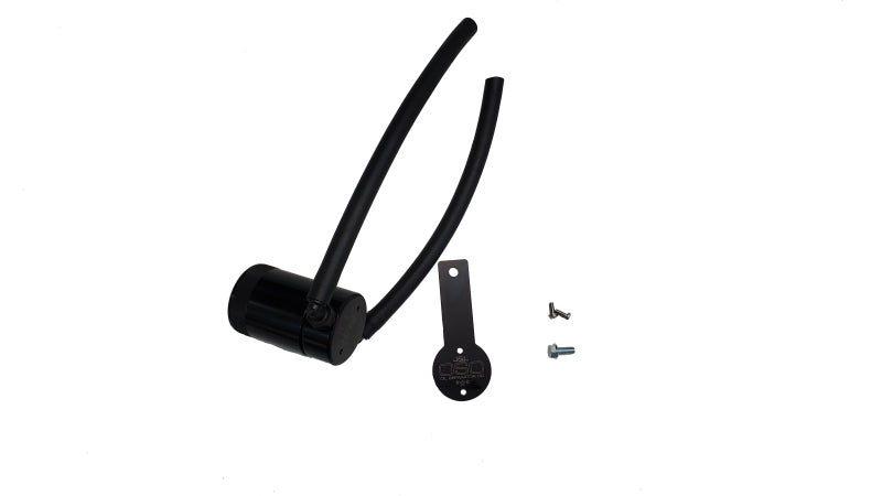 J&L 19-24 Nissan Altima 2.5L Oil Separator 3.0 Passenger Side - Black Anodized 3120P-B 3120P-B Photo - Primary