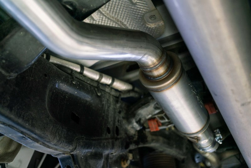 MBRP 3in Single in/out Muffler Replacement, 19-20 Ram 1500 5.7L, High Flow, T409 S5143409 S5143409 Photo - lifestyle view