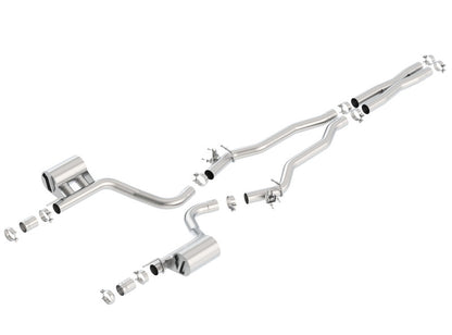 Borla 15-16 Dodge Challenger Hellcat 6.2L V8 ATAK w/ Valve Simulator CB Exhaust Factory Valance 140648 140648 Photo - Primary