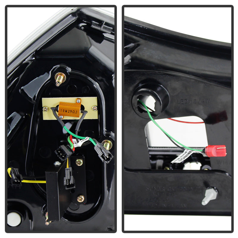 Spyder Lexus RX330/RX350 04-09 LED Tail Lights Black ALT-YD-LRX04-LED-BK 5080837 5080837 User 1
