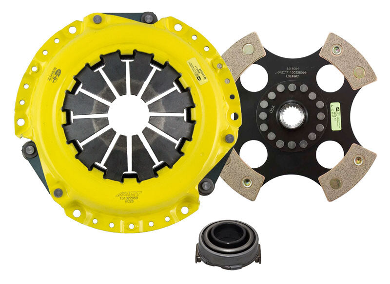ACT HD Clutch Kit 4 Puck Solid Honda Civic DX L4 06-07 HC9-HDR4 Photo - Primary