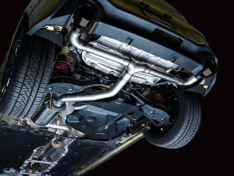 AWE Tuning AWE 2022 VW GTI MK8 Touring Edition Exhaust - Diamond Black Tips 3015-33658 3015-33658 Photo - Mounted